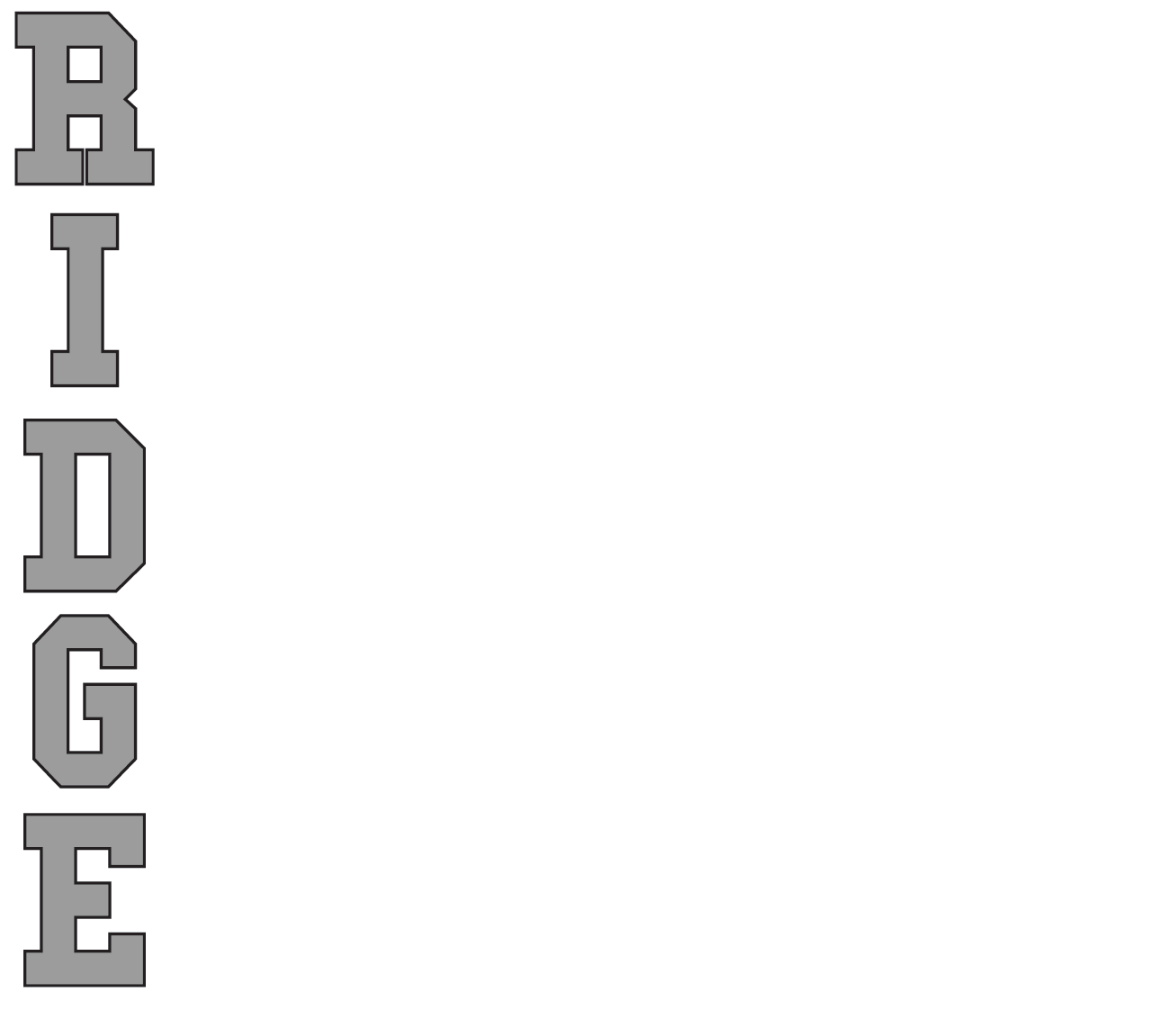Resepct. Integrity. Determination. Gratitude. Excellence